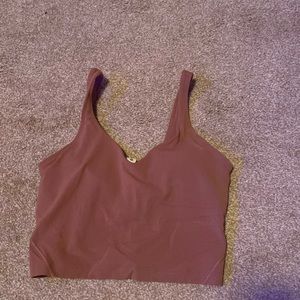 Blush Pink Lulu Lemon Align Tank